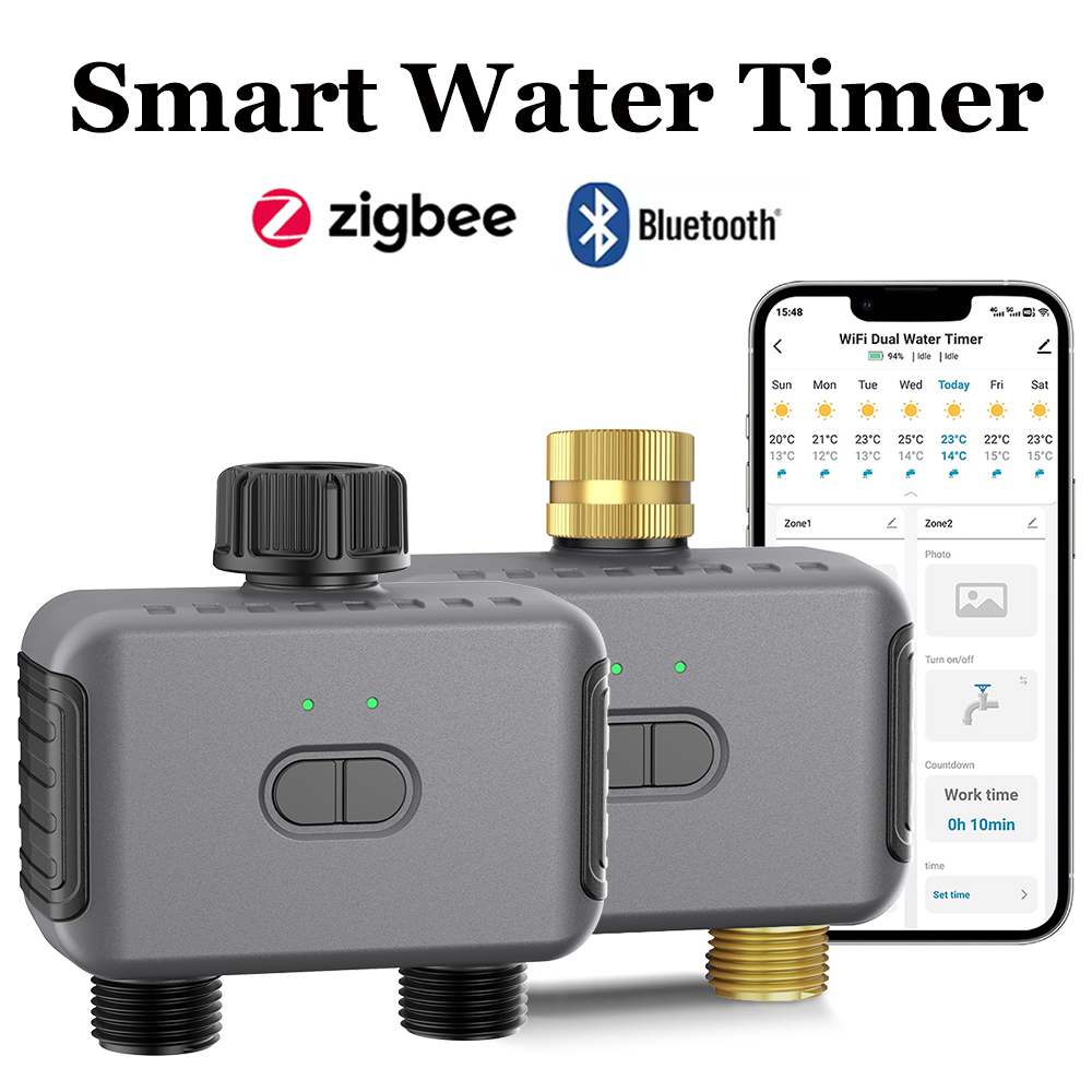 Smart Garden Irrigation - Tuya Akıllı Su Zamanlayıcı Zigbee/BT Otomatik