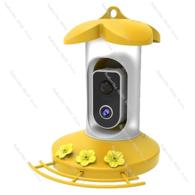 Smart Garden Ai - Güneş Enerjili Kameralı Akıllı Kuş Besleyici,