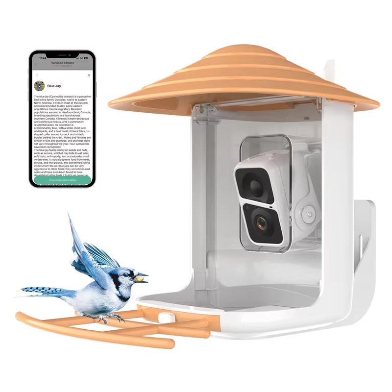 Smart Garden Ai - 2L IP66 AI Akıllı Kuş Besleyici,