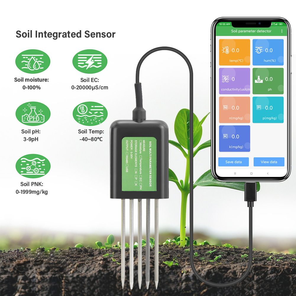 Smart Garden Nutrients - 【Sıcak】YIERYI Toprak pH Ölçer Nem Test
