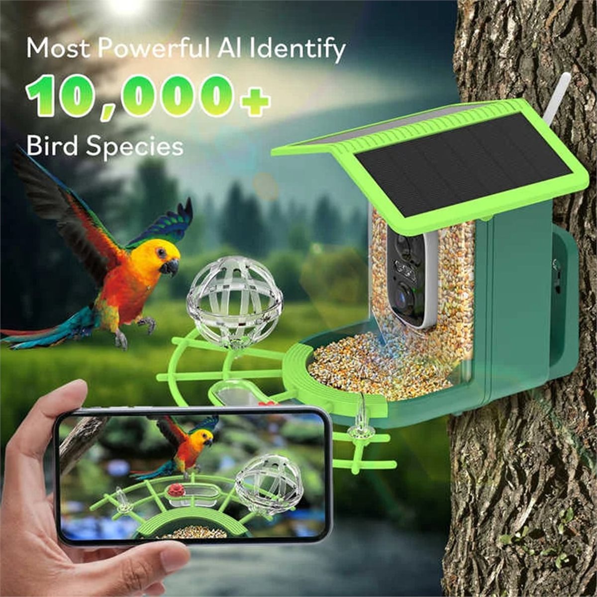 ABPP Akıllı Kuş Besleyici Kame - Smart Garden Ai incelemesi ve fiyatı