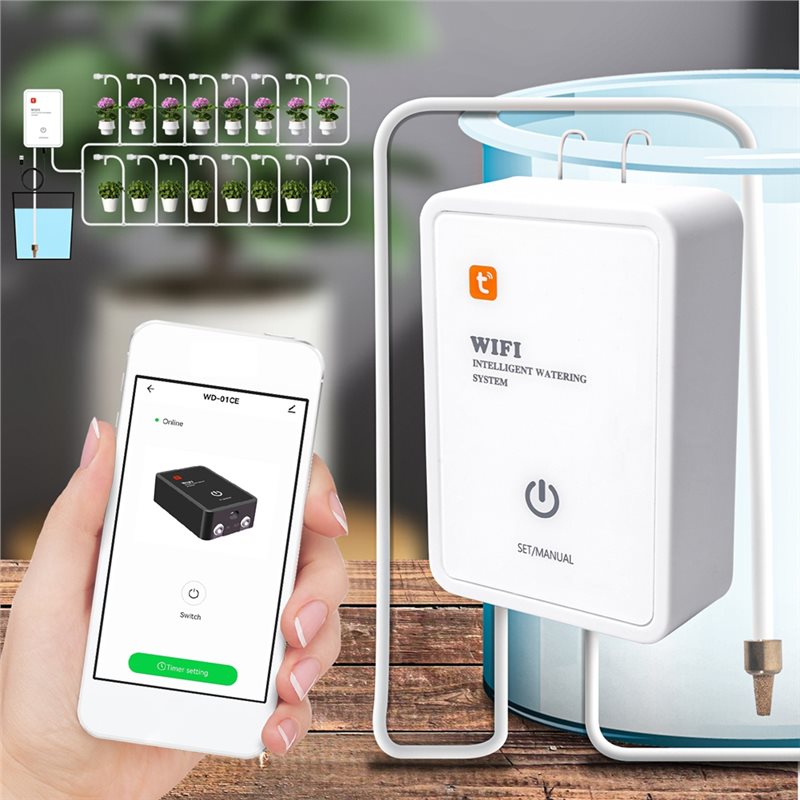 ABMR-Tuya Akıllı Wifi Bahçe Ko - Smart Garden Irrigation incelemesi ve fiyatı