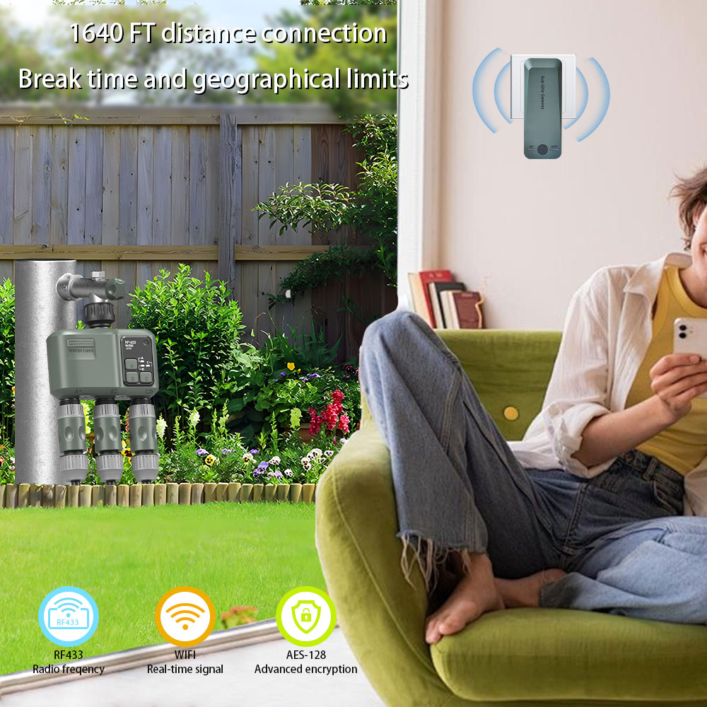 Tuya Wifi+RF433 3 Çıkışlı Su Z - Smart Garden Irrigation incelemesi ve fiyatı