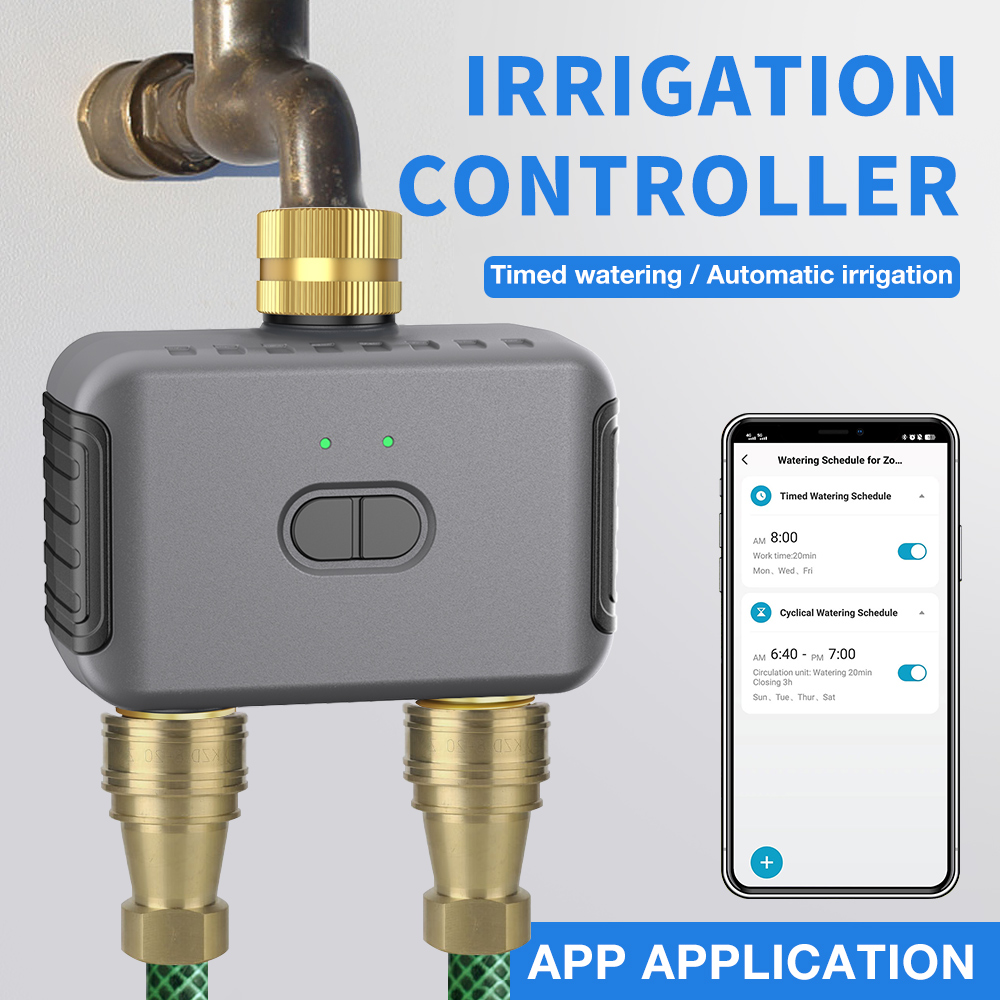 Tuya 2 Bölge Sulama Zamanlayıc - Smart Garden Irrigation incelemesi ve fiyatı