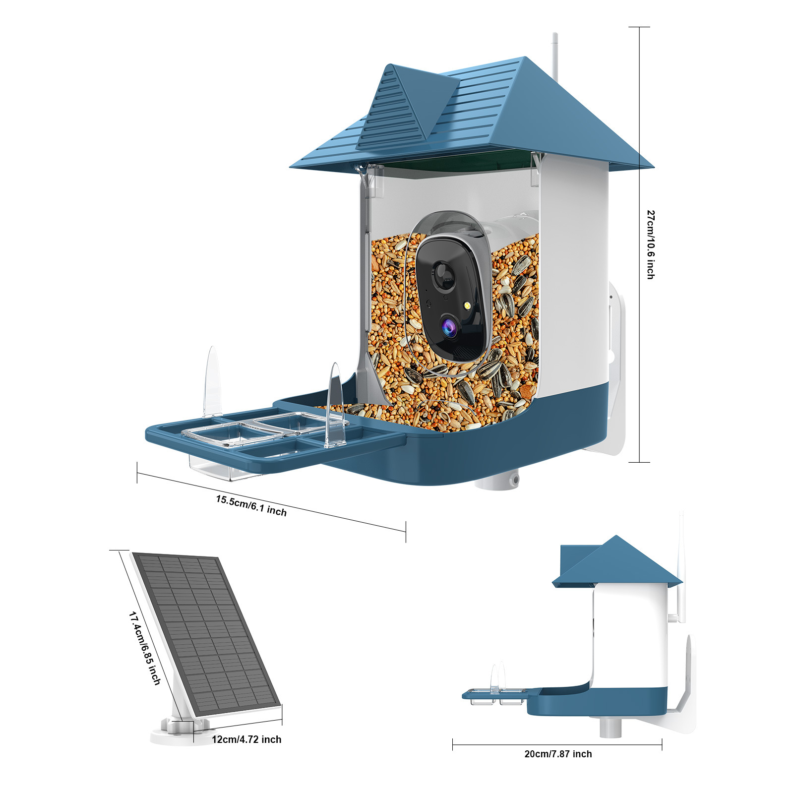 Güneş Enerjili Kuş Besleyici,  - Smart Garden Ai incelemesi ve fiyatı