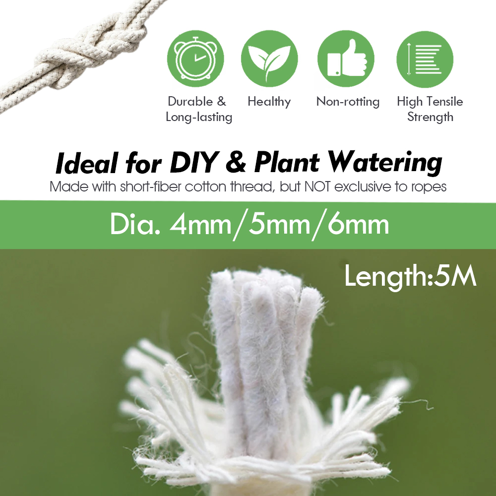 4/5/6mm kendini sulama pamuk f - Smart Garden Project incelemesi ve fiyatı